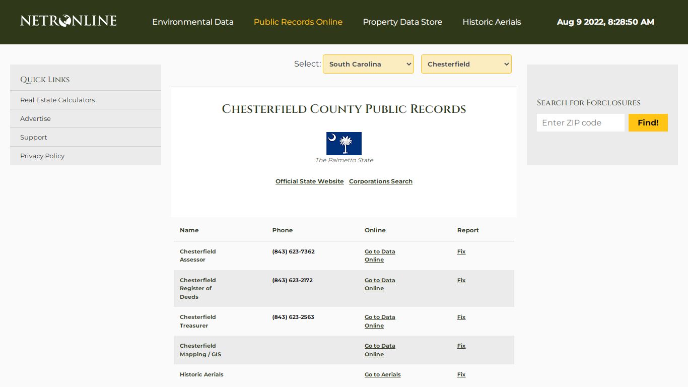 NETR Online • Chesterfield • Chesterfield Public Records ...